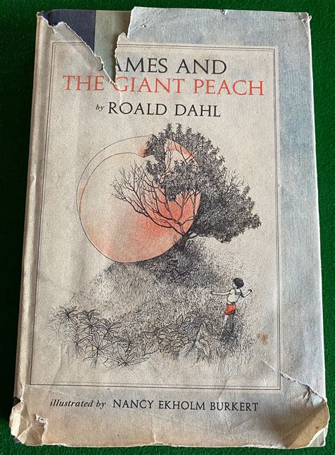 James And The Giant Peach By Roald Dahl Very Good Hardcover 1961 1st