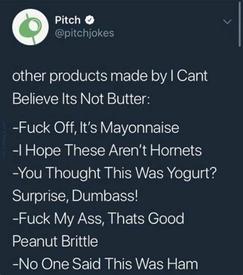 I Cant Believe Its Not Butter