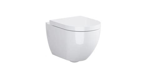 Cersanit Hanna Wall Hung Toilet With Soft Close Seat