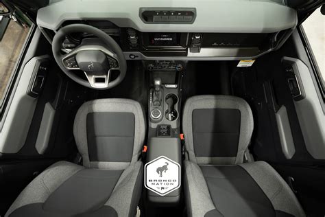 Bronco Base Interior Seats Dash Bronco6g 2021 Ford Bronco