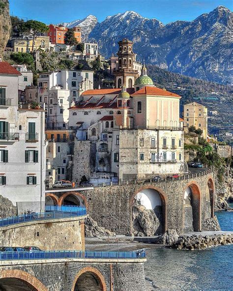 Atrani Amalfi Coast Best Vacations Vacation Destinations Campania