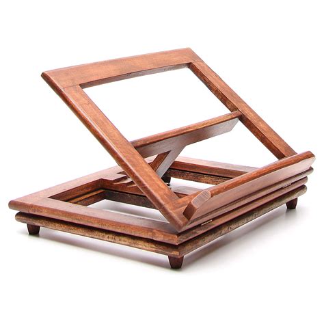 Rotating wooden book-stand | online sales on HOLYART.co.uk