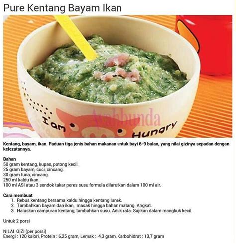 Sekian artikel resep menu makanan bayi usia 6, 7, 8, 9 bulan yang bisa kami. Pin oleh Harni Chrisandha di Resep Makanan Bayi 6 bulan ...