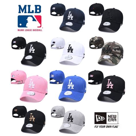 Mlb Baseball Cap Unisex Los Angeles Dodgers Team Caps Couple Shade Cap La Embroidery Hat