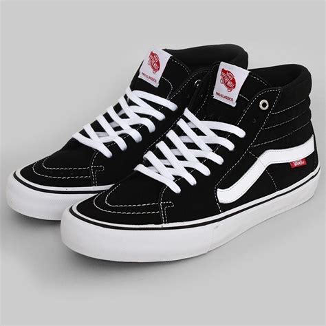 Vans Sk8 Hi Pro Black White New Skate Shoes Free Post Aust High Top