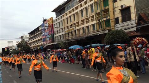 isan udon thani thailand parade youtube