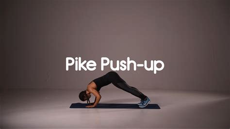 Pike Push Up Hiit Workout Movements Group Hiit