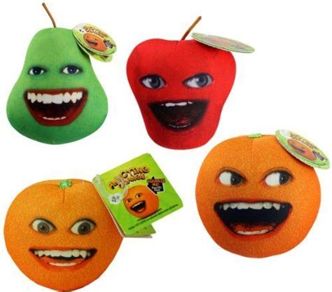 Annoying Orange 35 Talking Plush Set Of 4 By License 2 Play 2499