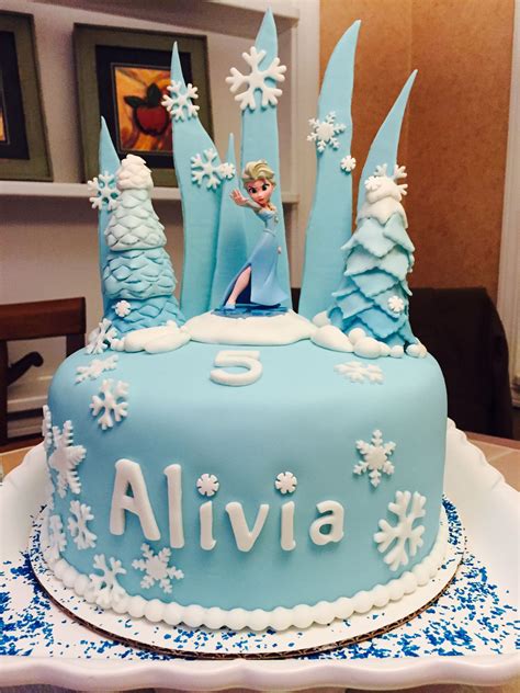 Frozen Elsa Birthday Cake Fondant Frozen Elsa Elsa Birthday Cake