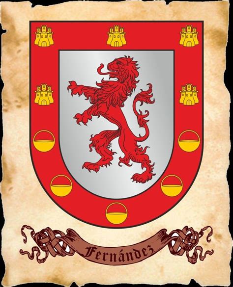 Fernández Escudo Escudo de armas Apellidos