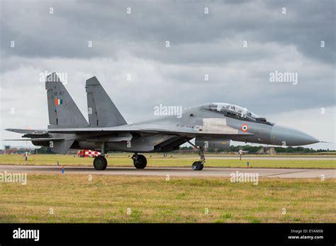 Indian Air Force Sukhoi Su 30mki Flanker Participating In A Bilateral