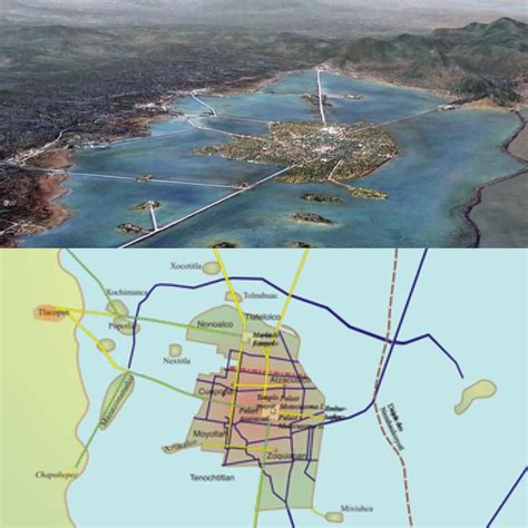 Tenochtitlan map consists of 10 amazing pics and i hope you like it. Maps on the Web — The Aztec city of Tenochtitlan ...