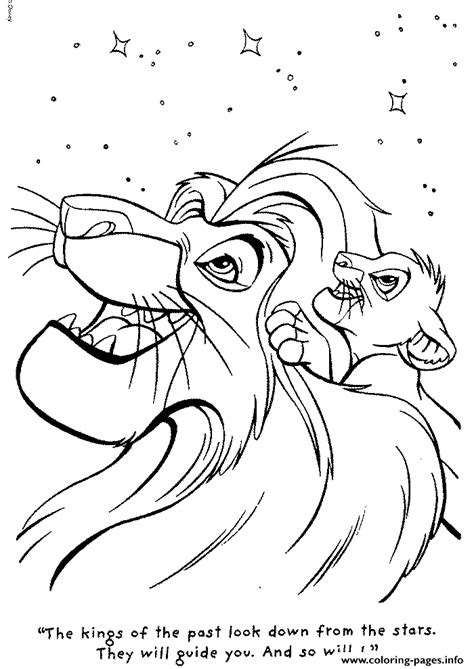 Download and print these the lion king mufasa coloring pages for free. The King Mufasa And Simba 6aab Coloring Pages Printable