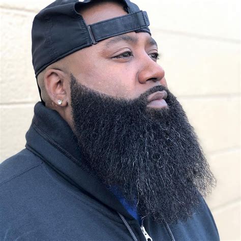 black man beard styles