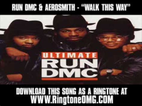 It was a pivotal moment in music, so much so, that washington post music and arts writer geoff edgers wrote a book about it. RUN DMC & Aerosmith - "Walk this Way" [ New Video + Lyrics ...