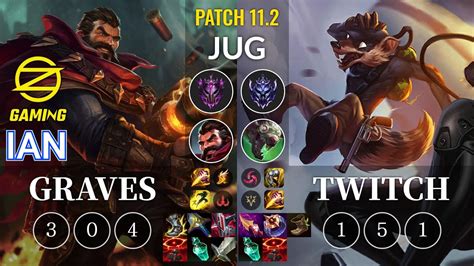 OZ Ian Graves Vs Twitch Jungle KR Patch 11 2 YouTube