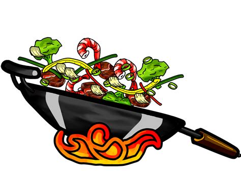 Burgers, chicken, fast food, fried chicken, halal. Fries clipart wok chinese, Fries wok chinese Transparent ...