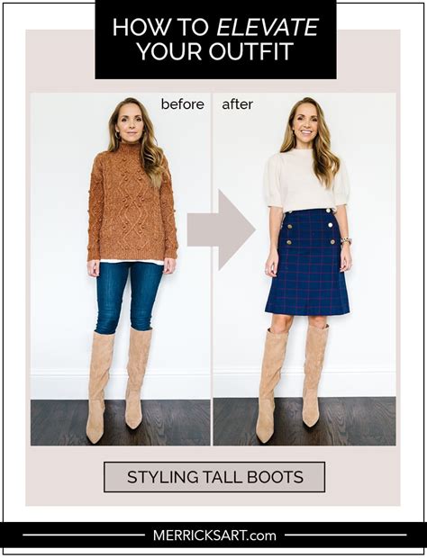 The Fall Style Guide Outfits With Tall Boots Merricks Art