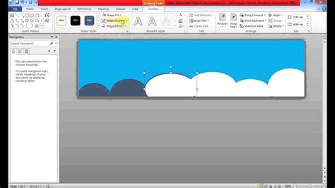Create Banner Using Ms Word Pertaining To Microsoft Word Banner