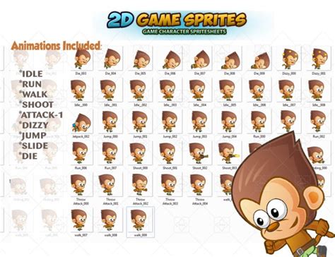 Create 2d Game Sprites And Character Design By Ehsanijaz
