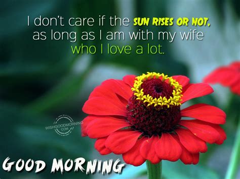 Good Morning Wishes For Wife Pictures Images