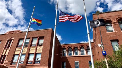 somerville honors lgbtq pride month by raising rainbow flag