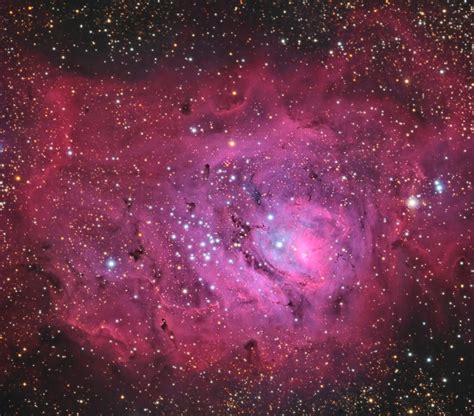M8 The Lagoon Nebula Astrodoc Astrophotography By Ron Brecher