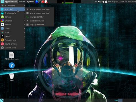 ethical hacking distro parrot security os