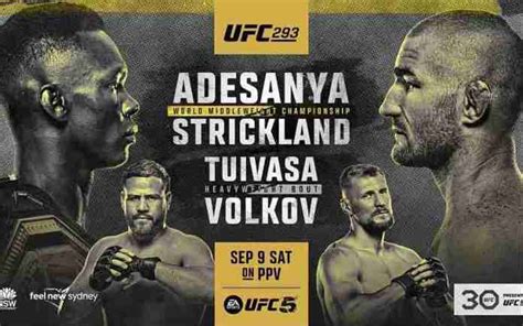 Ufc 293 Press Conference Featuring Israel Adesanya And Sean Strickland