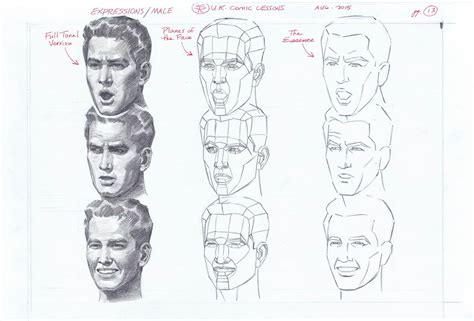 Original Art Page From 3d Totals Beginners Guide To Comic Art