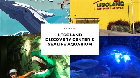 Legoland Discovery Center Sealife Aquarium Youtube