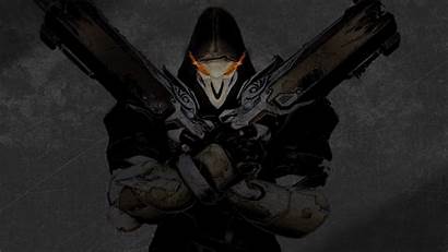 Reaper Overwatch Dark Wallpapers Desktop Mercy Cool