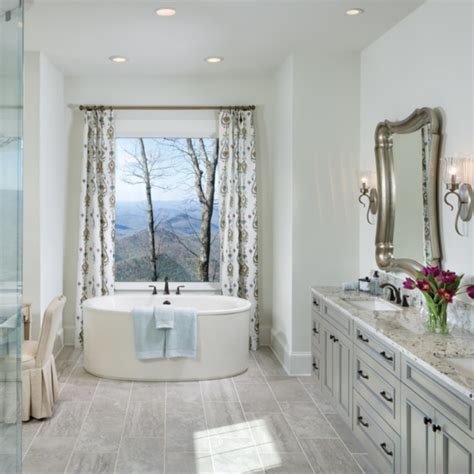 Winning White Bathroom Designs With Granite Countertops