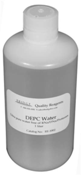 Depc Treated Water Life Science Products