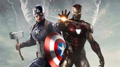 1280x1024 Captain America Vs Iron Man 4k Artwork 1280x1024 Resolution