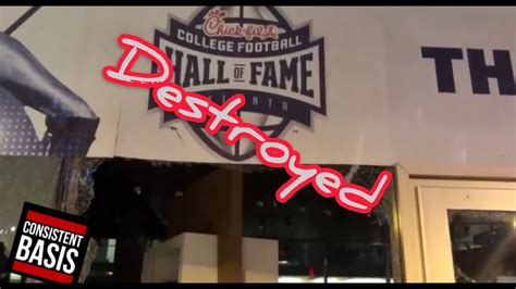 The College Football Hall Of Fame In Atlanta Was Destroyed By