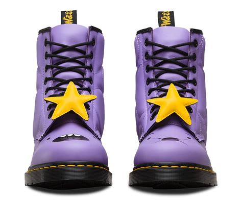 doc dr martens 1460 adventure time lilac space princess 8 up leather ankle boots ebay