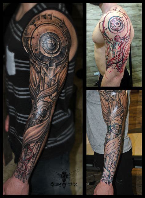Cyborg Tattoo Ideas Cyborg Tattoo Biomechanical Tattoo Mechanic