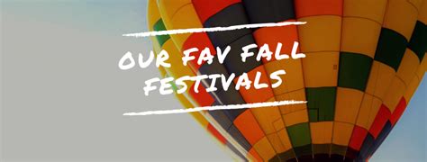 Our Favourite Fall Festivals