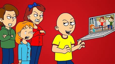 Caillou Rosie Daisy Get Grounded