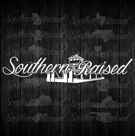 Southern Raised Occupation Decals Bad Bass Designs