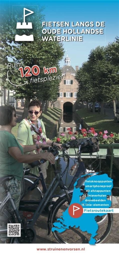 De fietsroutes voeren langs historische objecten van de nieuwe hollandse waterlinie. Vrij.13-09: fietsroute door Oude Hollandse Waterlinie | GoudaFM