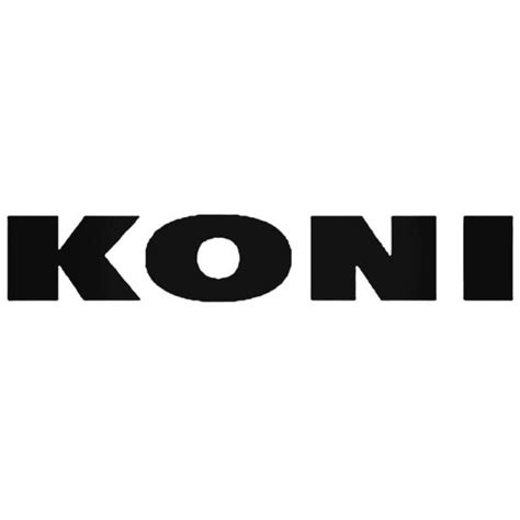 Buy Koni Shocks Triangle Decal Sticker Online