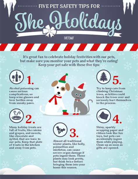 Five Pet Safety Tips For The Holidays Ivet360 Social Calendar