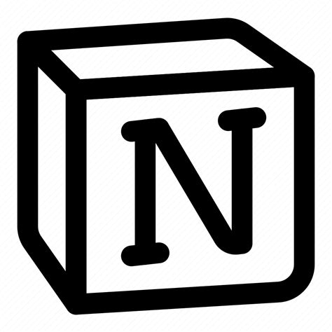 0 Result Images Of Notion Logo Png White PNG Image Collection