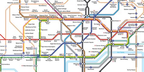 London Tube Map Pdf Large