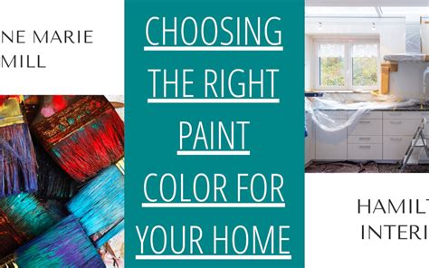 Choosing Paint Color For Your Home Anne Marie Hamill Interior Design