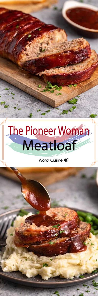 This meatloaf is extremely delicious! The Pioneer Woman Meatloaf - Healthy Recipes | Clean Eating