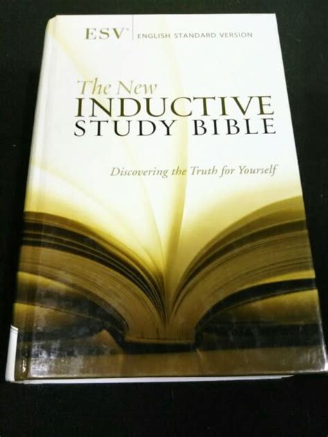 The New Inductive Study Bible Esv By Precept Ministries International
