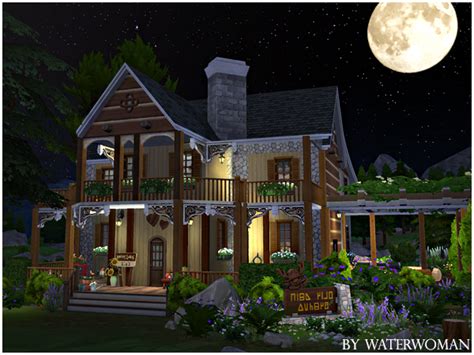 Lockwood House By Waterwoman At Akisima Sims 4 Updates